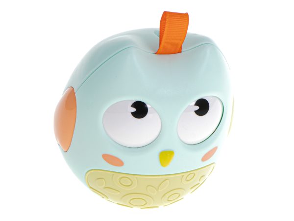 Blue sensory owl swaying ball