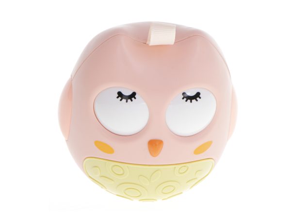 Bubbled owl sensory swaying pink