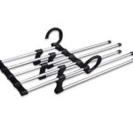 Hanger for 5 pairs of trousers