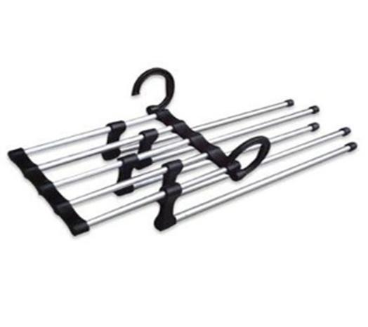 Hanger for 5 pairs of trousers