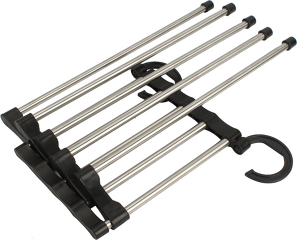 Hanger for 5 pairs of trousers