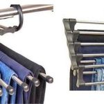 Hanger for 5 pairs of trousers