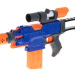 Blaze Storm foam arrow machine gun + magazine + sight + 48 arrows
