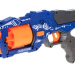 Blaze Storm foam dart gun + 20 darts blue