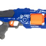 Blaze Storm foam dart gun + 20 darts blue