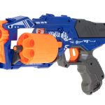 Blaze Storm foam dart gun + 20 darts blue