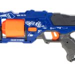 Blaze Storm foam dart gun + 20 darts blue