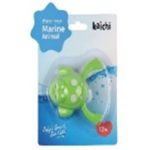 Screw-on swimming frog bath toy