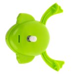 Screw-on swimming frog bath toy