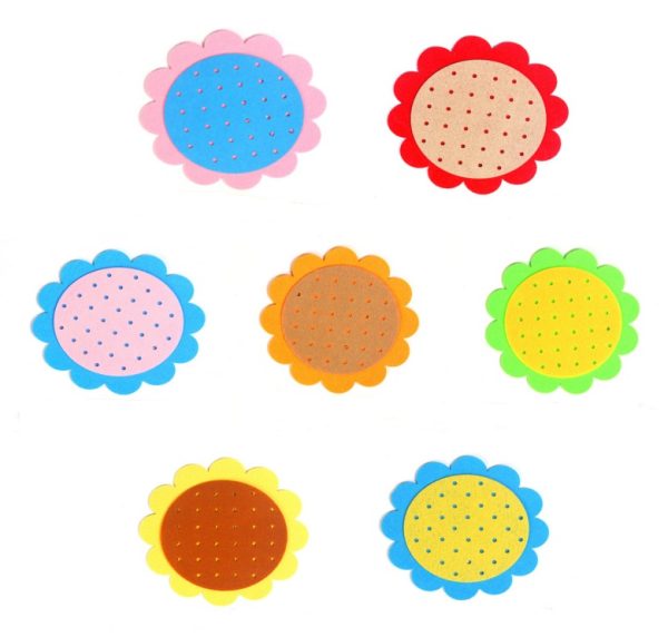 Educational toy learning to sew set