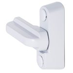 Security window lock white 2pcs