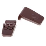 Angled drawer safety device version 2 brown