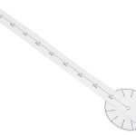 Wall clock 80-120cm, Black