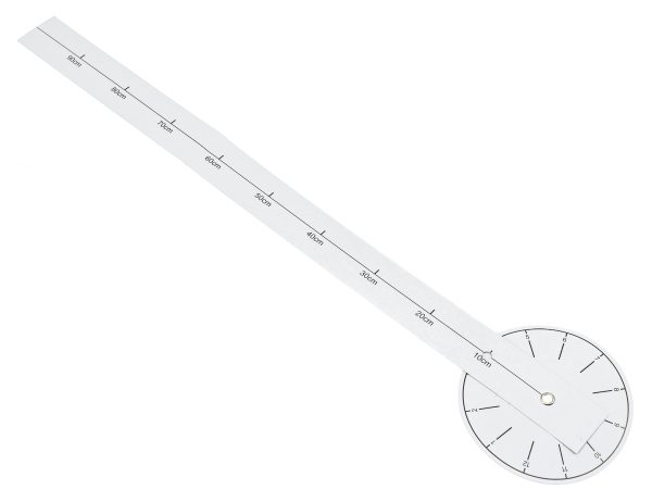 Wall clock 80-120cm, Black