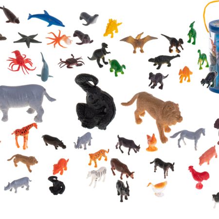 Figures sea animals wild dinosaurs set mix 48pcs