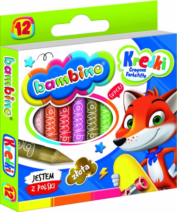 BAMBINO Graphion Crayons 12 colours