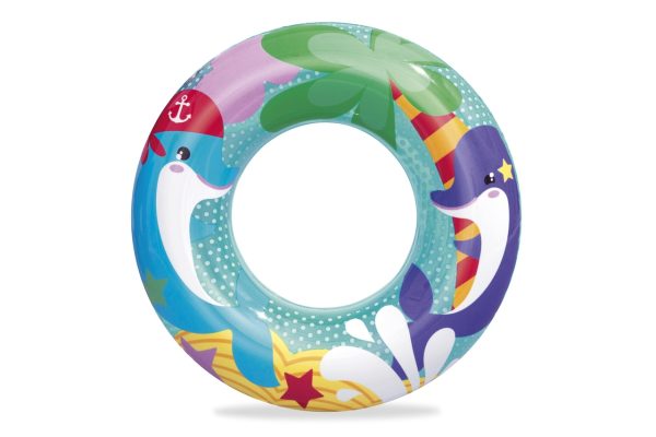 Pripučiamas ratas 51cm delfinai