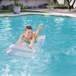 Inflatable mattress with cushion 188cm