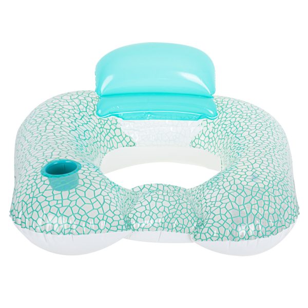 Inflatable mattress recliner chair 102 x 94cm