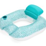Inflatable mattress recliner chair 102 x 94cm
