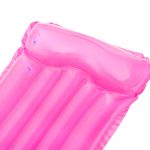 Inflatable water mattress pink color