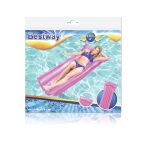Inflatable water mattress pink color