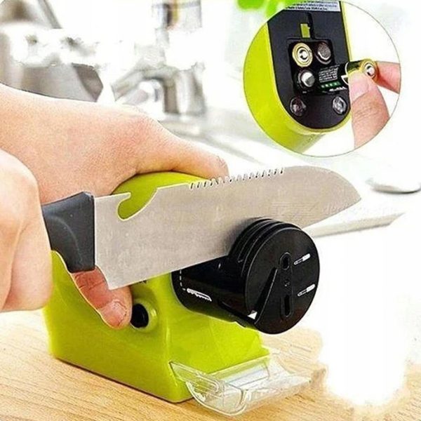 Electric knife and scissors sharpener 6in1