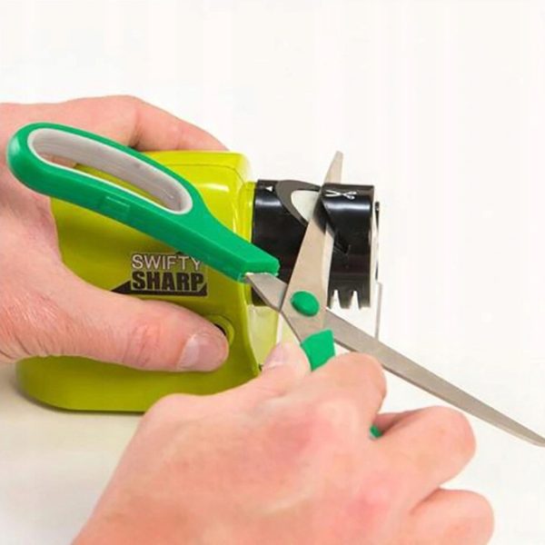 Electric knife and scissors sharpener 6in1