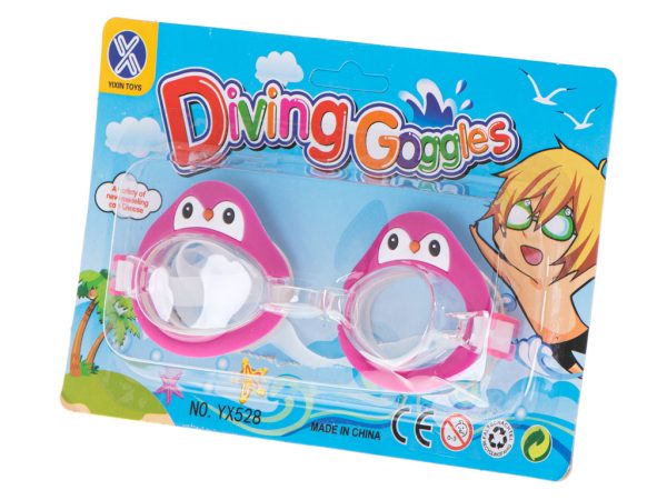Children's swimming goggles mask penguin