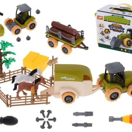 Farm taktor farm and twist drill