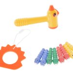 Magnetic game feed the bird on wheels