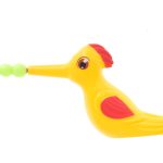 Magnetic game feed the bird catch the worm