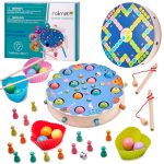 Žaidimas žvejyba montessori