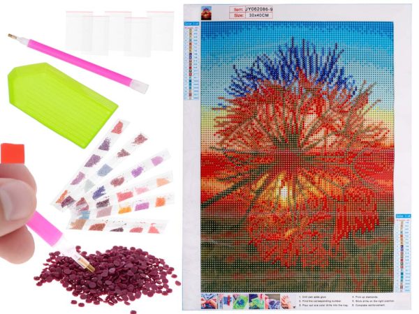 Diamond embroidery mosaic 5D DANDELION skinstars.lt
