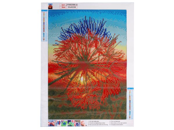 Diamond embroidery mosaic 5D DANDELION