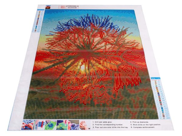 Diamond embroidery mosaic 5D DANDELION