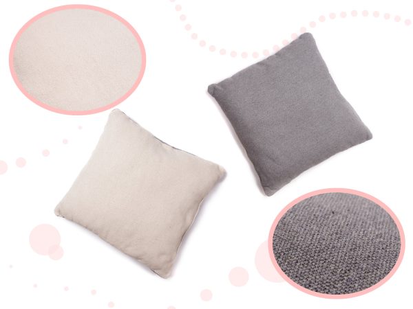 Hammock chair with cushions cream color