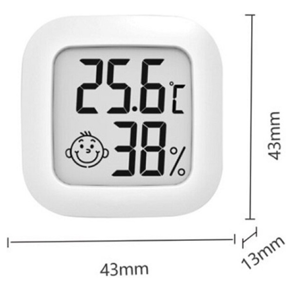 Hygrometer Room thermometer Humidity meter LCD