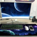 Gaming mouse pad cosmos 90x40cm