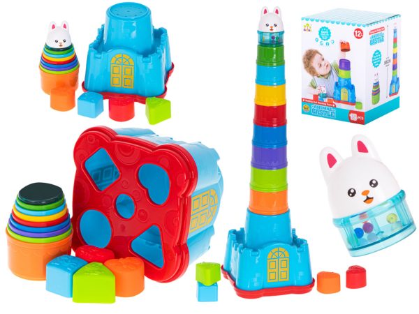Colorful tower 'Bunny Tower