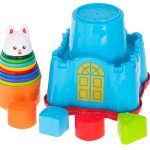 Bunny castle cups tower pyramid sorter