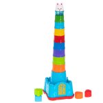 Bunny castle cups tower pyramid sorter
