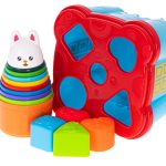 Bunny castle cups tower pyramid sorter