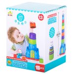Bunny castle cups tower pyramid sorter