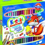 Bambino double-sided triangular school pencils