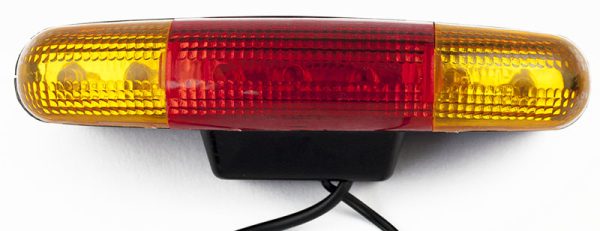 Bicycle lights with indicator - set