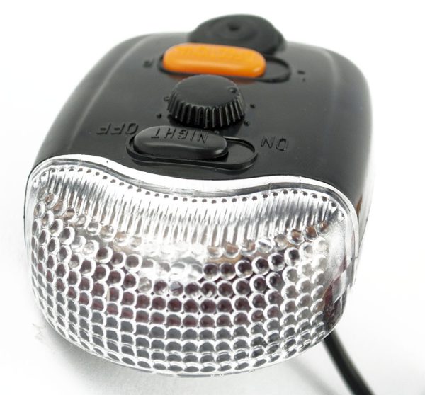 Bicycle lights with indicator - set