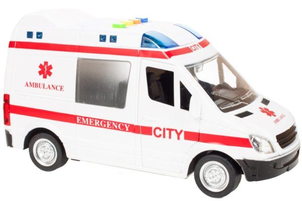 Ambulance with sound drive 1:16