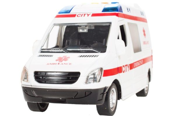 Ambulance with sound drive 1:16