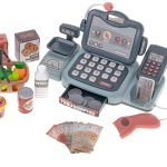 Cash register shopping basket terminal